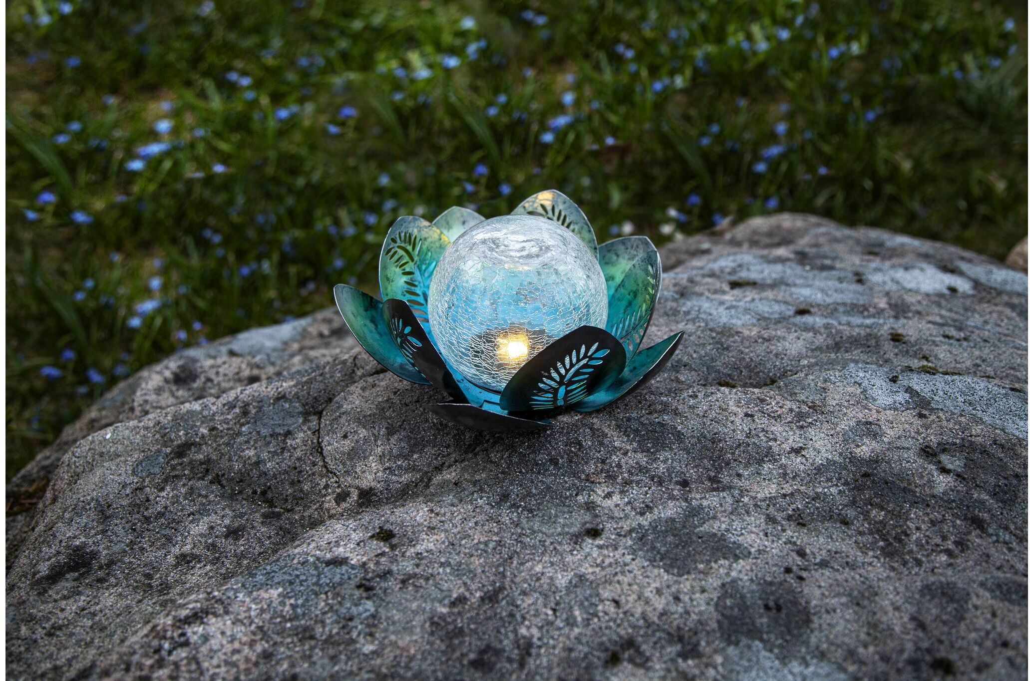 LED Gartenleuchte "Star Trading Solar Decoration Lilly", braun (bunt), PARFORCE TRADITIONAL HUNTING, Leuchten, LED Gartenleuchte bunt Einheitsgröße