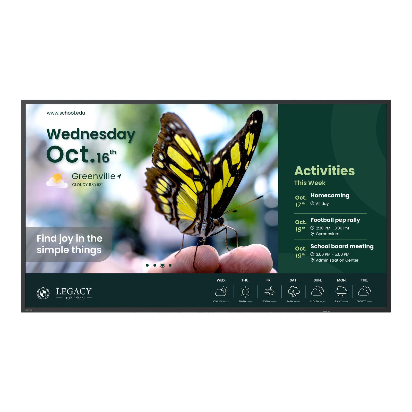 BenQ ST4304 Sinage Display 109,2 cm (43") 9H.S3YTB.RE2