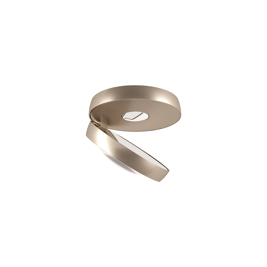 Lodes LED-Deckenleuchte NAUTILUS champagner 3000K 16530 4530 8057501003520