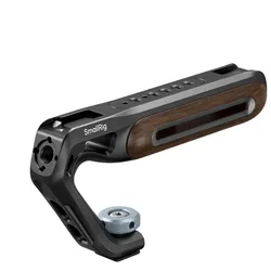 SmallRig 5250 oberer Griff aus Holz mit Cold Shoe Mount