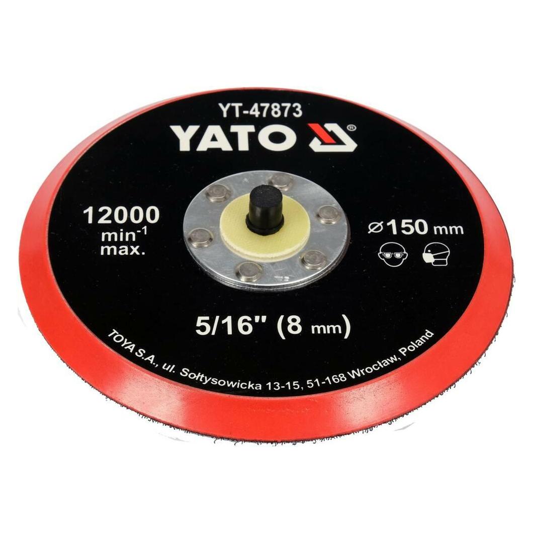 Yato DYSK / TALERZ POLERSKI Z RZEPEM 150mm 5/16" (YT-47873)