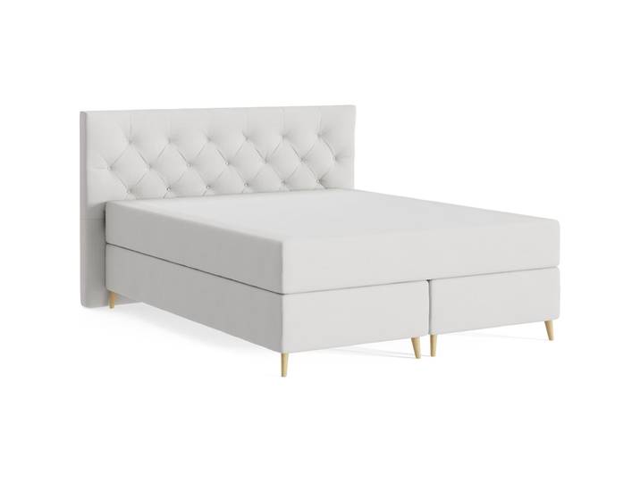 Boxspringbett Sørensen Wish - 110 Linen 160 x 200 cm - Möbel Konfigurator: Traummöbel individuell zusammenstellen