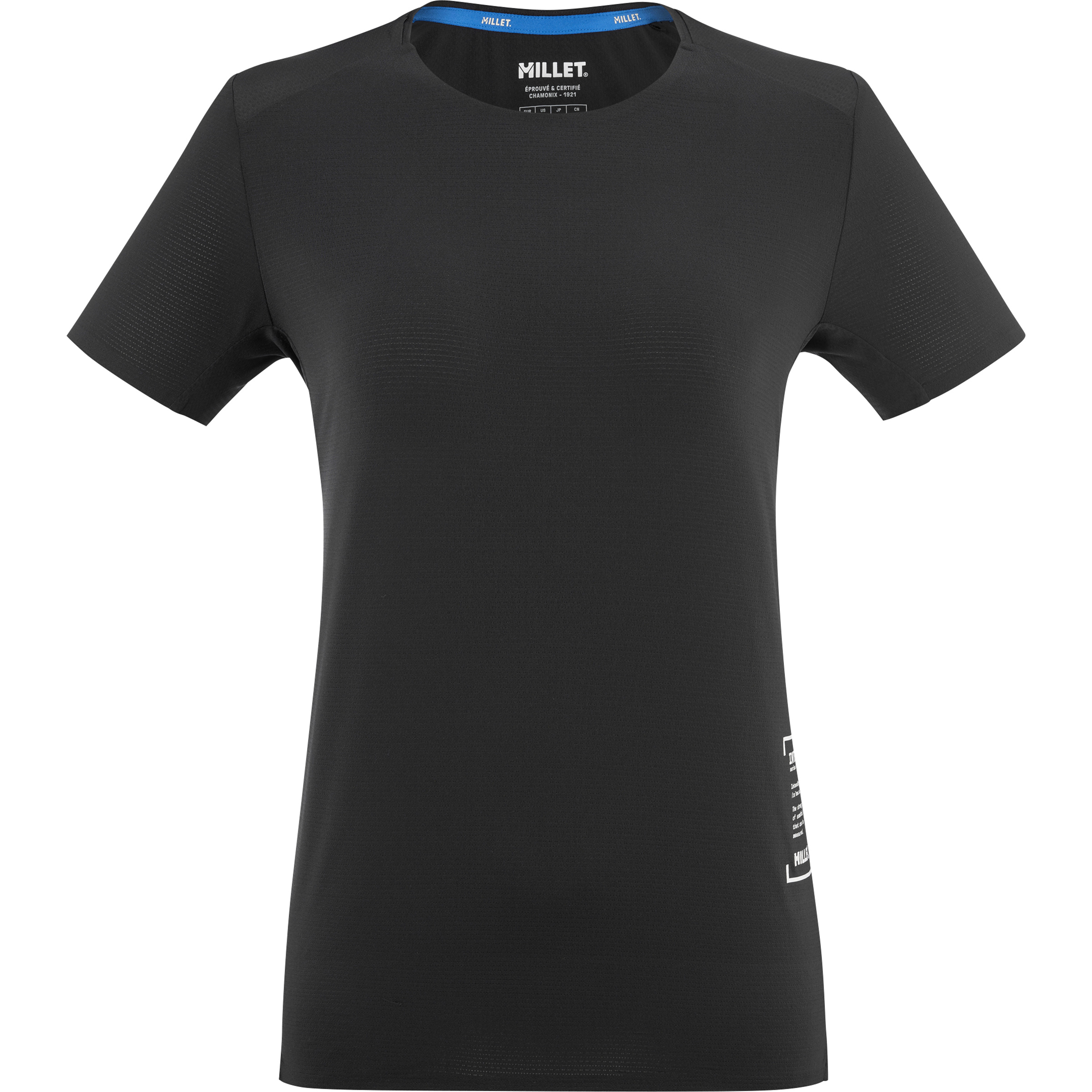 Millet Intense Pro Light Damen T-Shirts schwarz Größe L Trekking