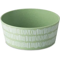 Koziol Blomster Schale 890 ml nature leaf green line
