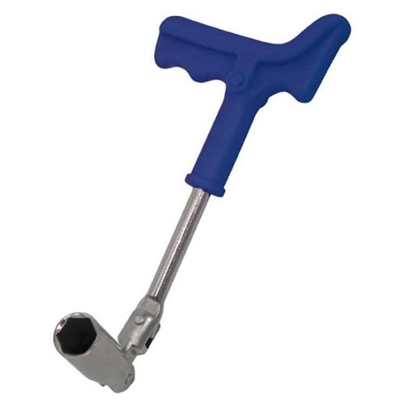 Carpoint Zündkerzenschlüssel 21 mm - professionell mit ergonomischem Griff (0678009)