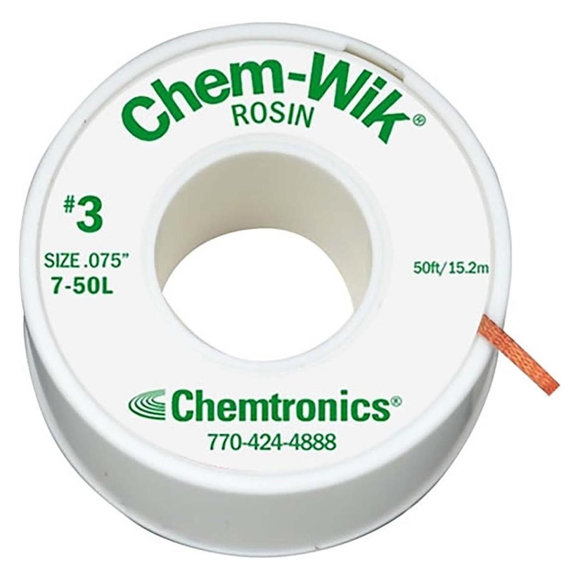 ChemWik Kordelzug Entlöt 2.00 mm 15.0 m (Entlötset) (7-50L)