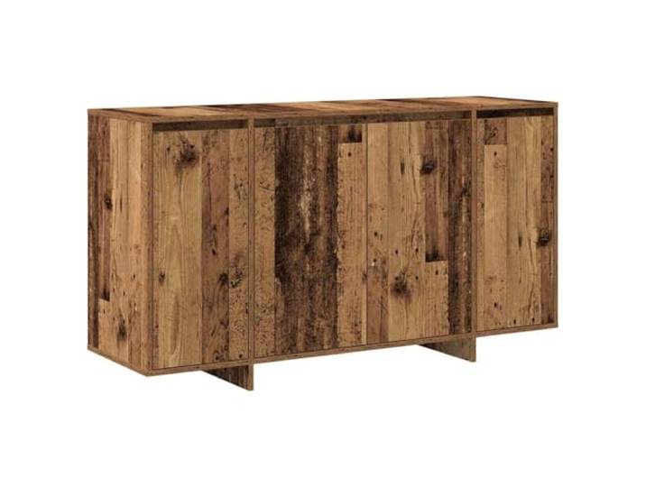 KGHFDVB Sideboard Altholz 135 x 41 x 75 cm Holzwerkstoff Rechteckig, Minimalistisch, Stauraum, Esszimmer, Wohnzimmer, Moderne Einrichtung