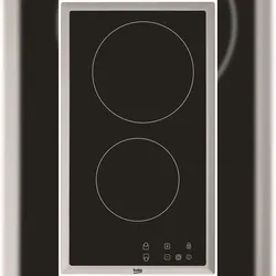 Beko HDMC 32400 TX Kochfeld Edelstahl Integriert Keramik 2 Zone(n)