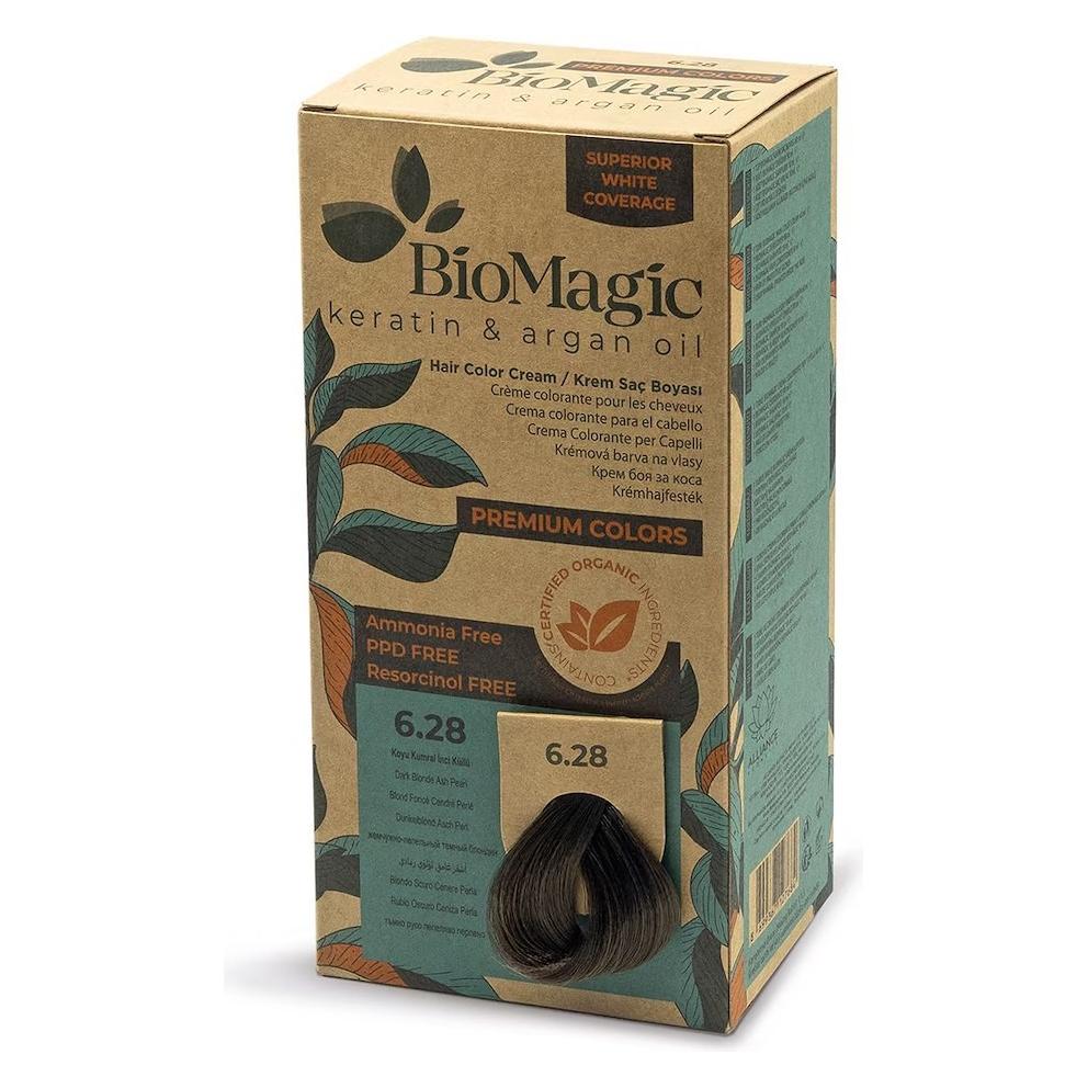 Biomagic Haarfarbe Ash Pearl Dunkelblond (6.28) 170 ml (6.28) (78929322)
