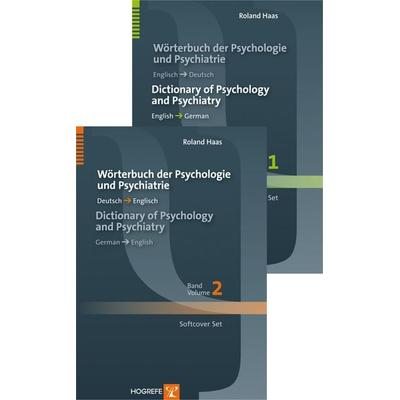 Dictionary of Psychology and Psychiatry / Wörterbuch der Psychologie und Psychiatrie, Taschenbuch von Roland Haas, Hogrefe Publishing,