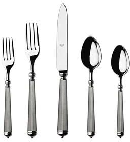 Mepra Luce Flatware Set - 20 Pieces - Silver - Mirror