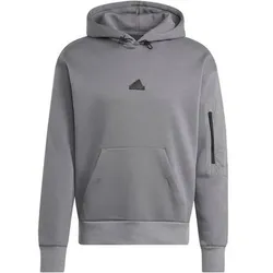 ADIDAS Herren Kapuzensweat City Escape Fleece, Größe S in Grau Grau