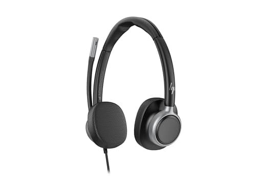 Poly Mission 625 Binaural Headset met USB-C/A aansluiting, zwart