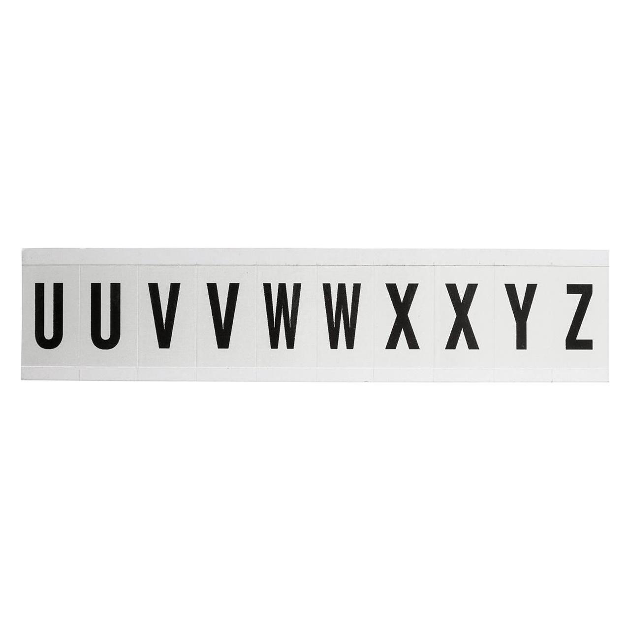 Brady W15 Series, Etiketten mit Zahlen und Buchstaben (NL-W15-U-Z)