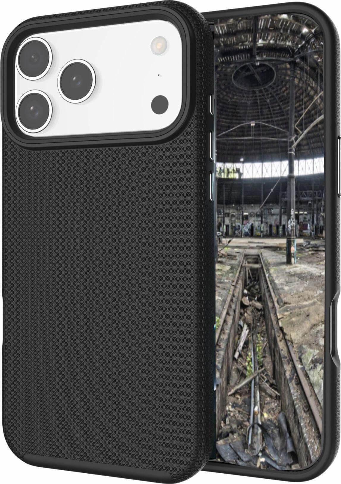 JT Berlin BackCase Pankow Solid MagSafe für iPhone 17 Pro schwarz