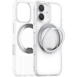 Torras Handyhülle Ostand R Fitness Series, MagSafe transparent, für iPhone 17, aus Kunststoff, Backcover