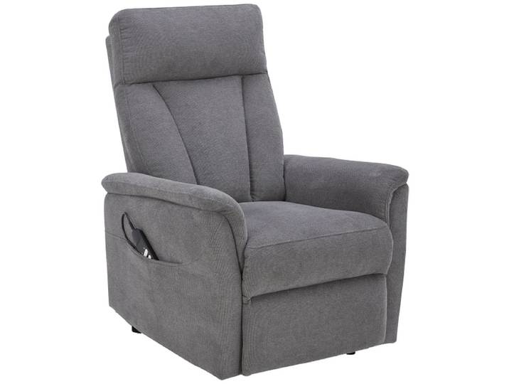 Relaxsessel KENNY Stoff grau