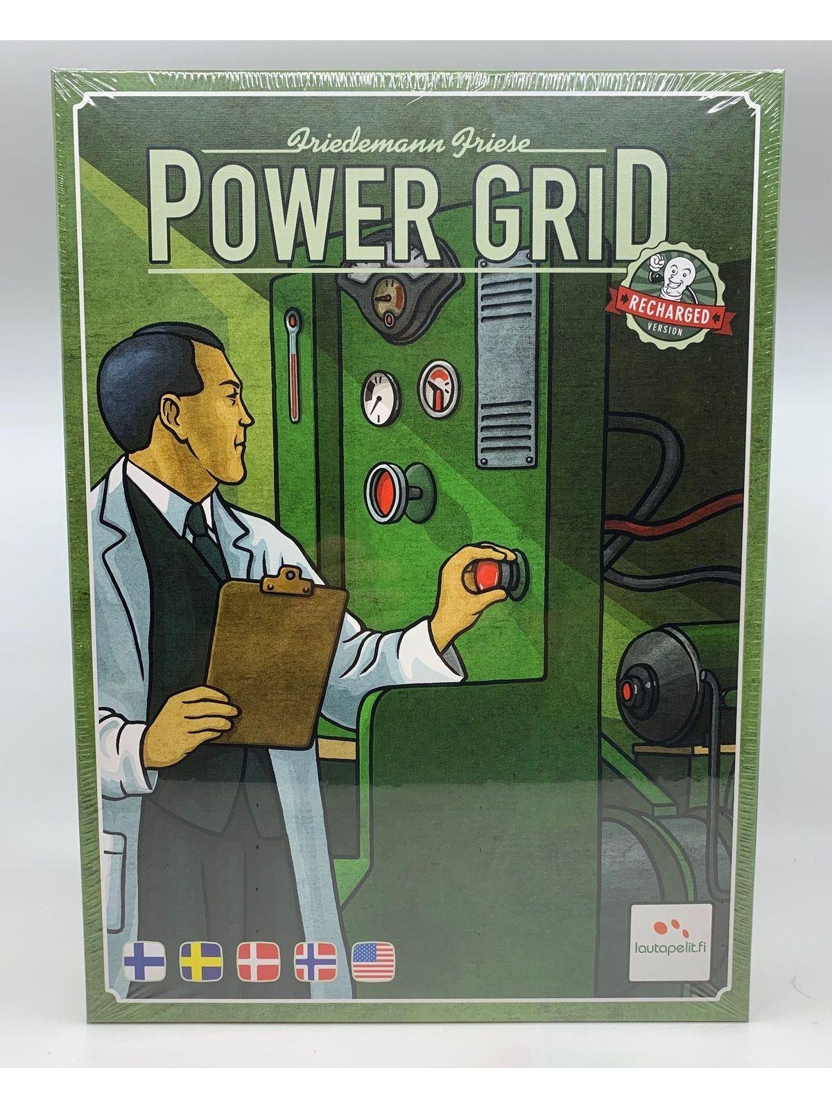Lautapelit Power Grid Recharged (Nordic + EN)