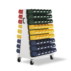 Bott 14026028.16 Schlitzplatten-Rollwagen Feststeller Stahl
