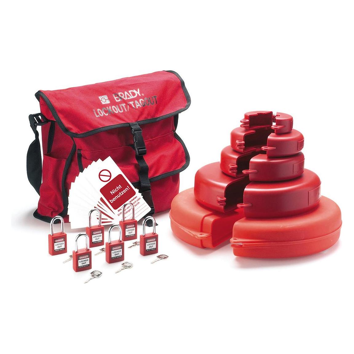 Brady Lockout-Set für Durchgangs-Ventile (806198) (806198)