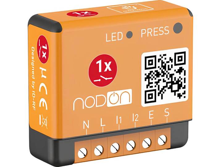 NODON\, module encastré EnOcean 2\,3kW\, orange