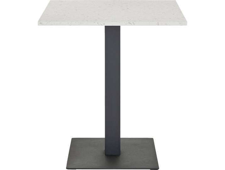 Bistrotisch Tamin natur/schwarz Terrazzo B 70 T 70 cm - Bistrotisch
