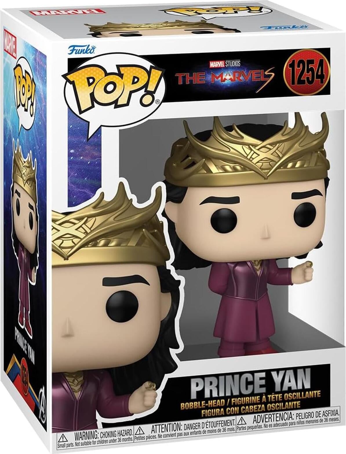 Funko Pop! Vinyl figuur The Marvels - Prins Yan 1254