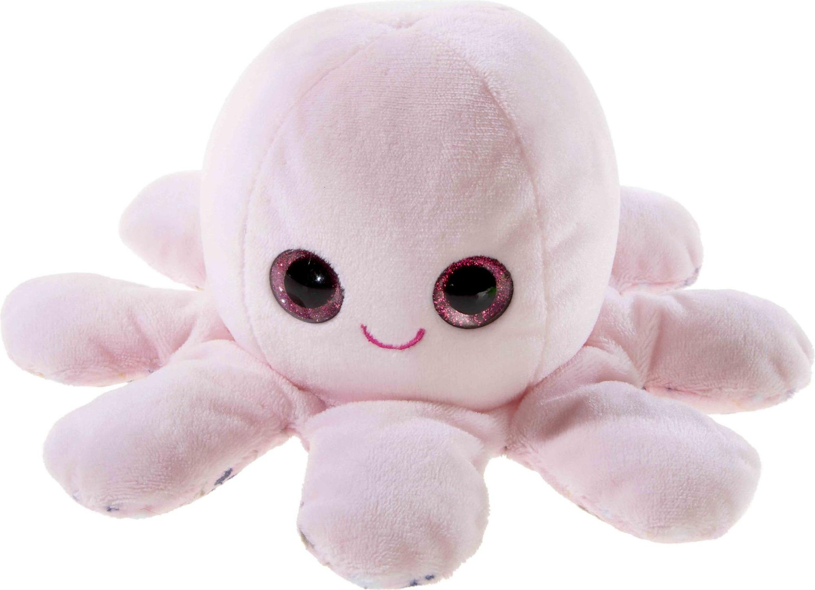 Heunec Octopus Pluche Knuffel, Roze, 18 cm