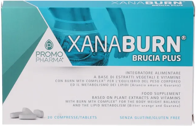 PROMOPHARMA SpA PromoPharma, Xanaburn Brucia Plus, 20 Compresse
