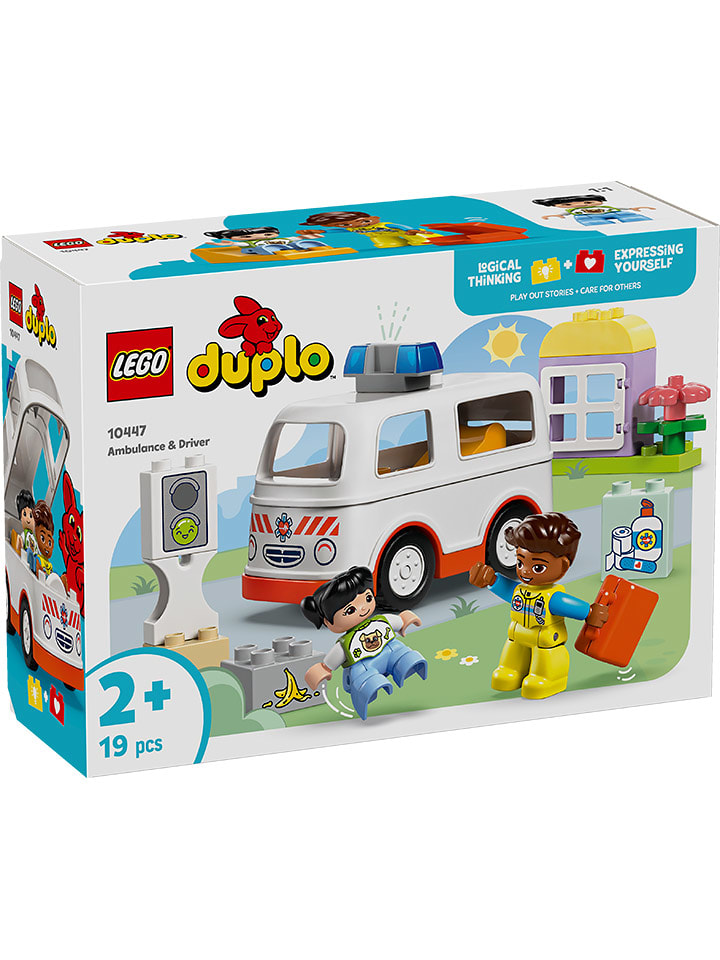 LEGO® DUPLO®: Rettungswagen mit Fahrer - ab 2 Jahren - onesize