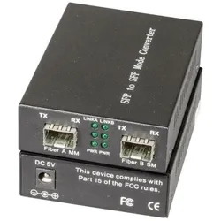 EFB Elektronik EL031 Netzwerk Medienkonverter 1000 Mbit/s Schwarz, Data Converter