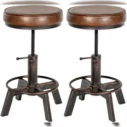 CLP 2er Set Hocker Destin bronze
