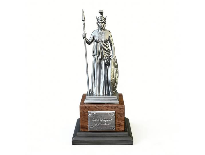 Athéna, la déesse grecque, 120 mm, ornements et décorations de bureau, figurine en résine, décoration artisanale, cadeau pour hommes et femmes