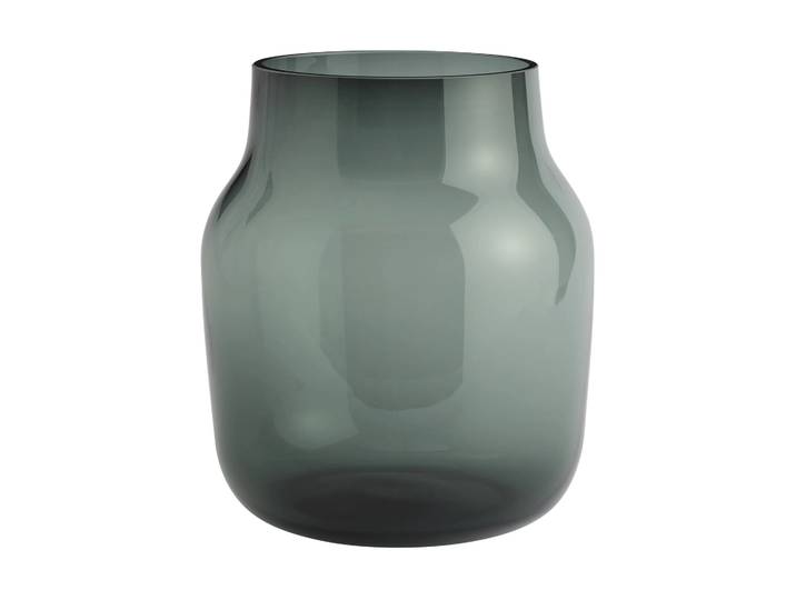 Muuto Vase Silent Ø20 cm Dark Green