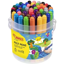 JOVI Filzstifte Jumbo Mehrfarbig