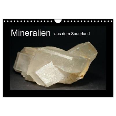 Mineralien aus dem Sauerland (Wandkalender 2026 DIN A4 quer), CALVENDO Monatskalender