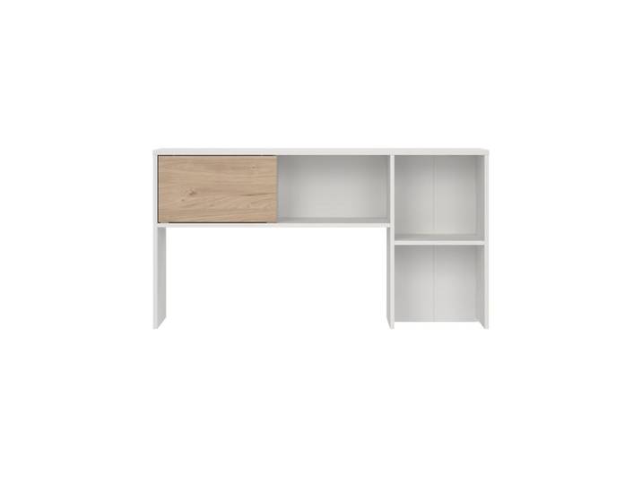Réhausse pour bureau Class CLASS blanc et imitation chêne.