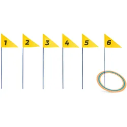 BS Toys Disc-Golf-Spiel – 1–3 Spieler (1 - 3 Spieler)