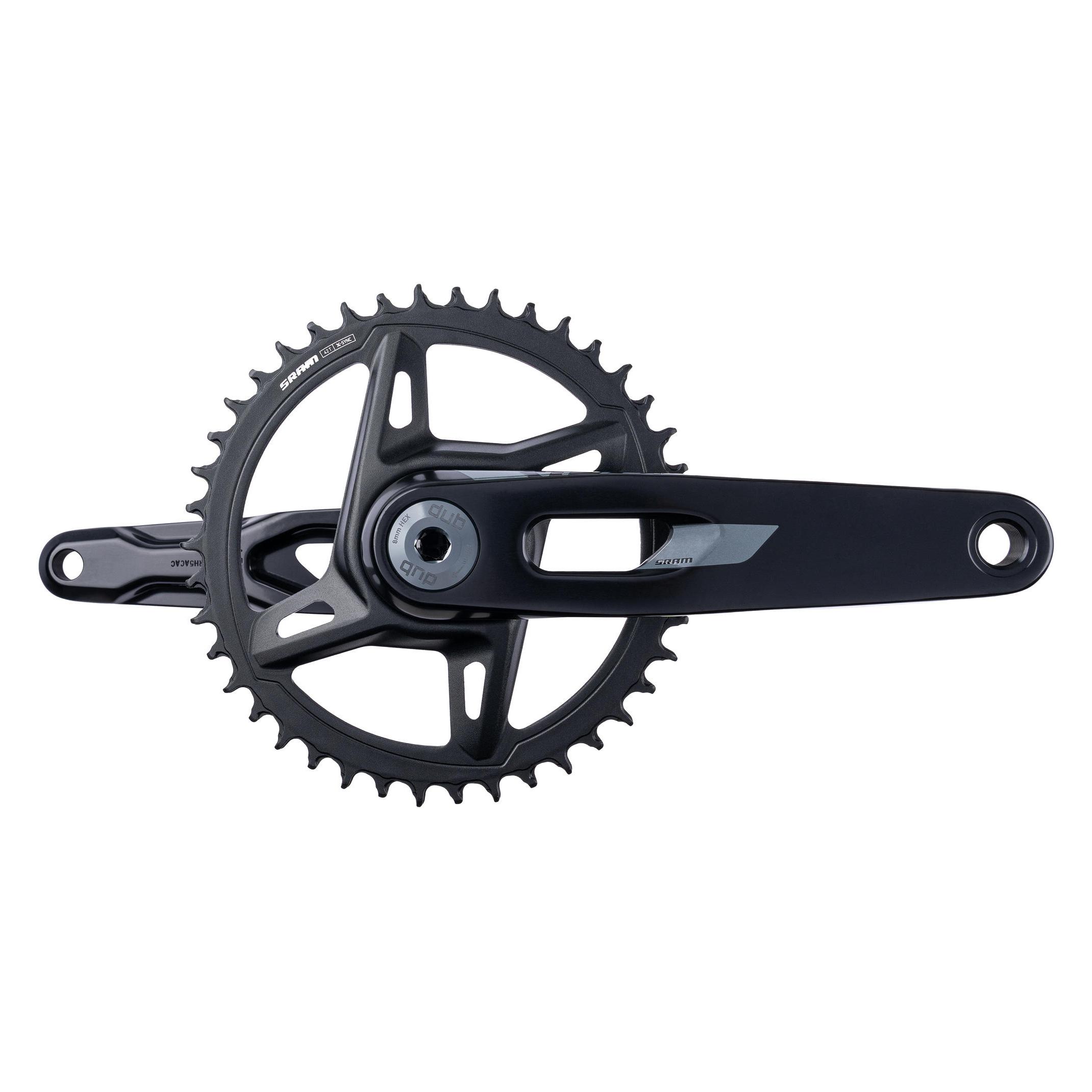 Sram Rival E1 XPLR Wide DUB DM 1x13-fach Powermeter Kurbelgarnitur (175 mm) (00.6118.743.005)