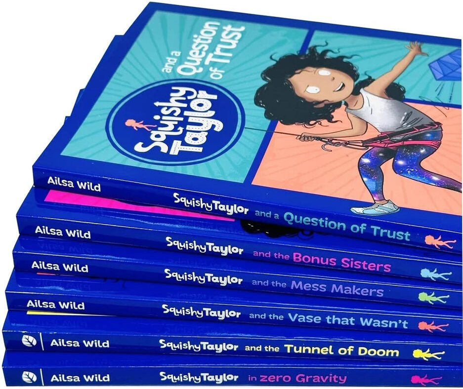 Raintree (Curious Fox) Squishy Taylor 6 Books Collection Set by Ailsa Wild - Paperback Chapter Book Mystery Series for Ages 7-9 -  UK Edition
