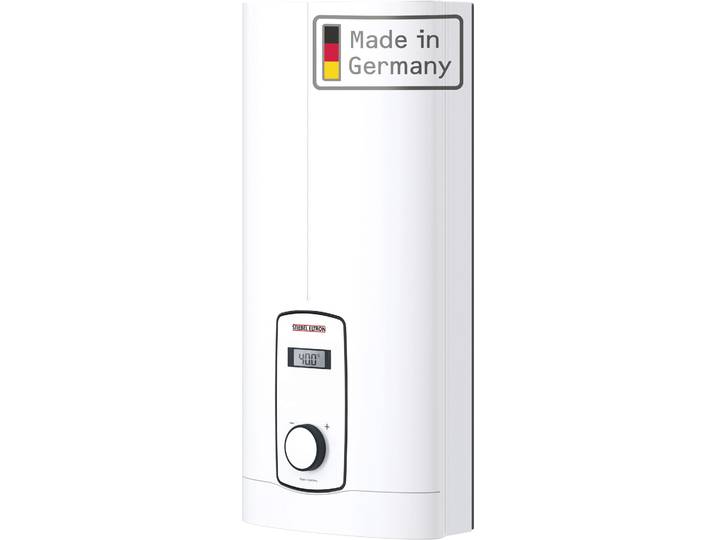 Komfort-Durchlauferhitzer STIEBEL ELTRON DHB-E 18 kW LCD 25A, gradgenaue Temperaturwahl , weiß, B:22,5cm H:46,6cm T:11,6cm, Durchlauferhitzer, Komfort-Durchlauferhitzer, 3i Technologie für konstante Warmwassertemperatur, LC-Display
