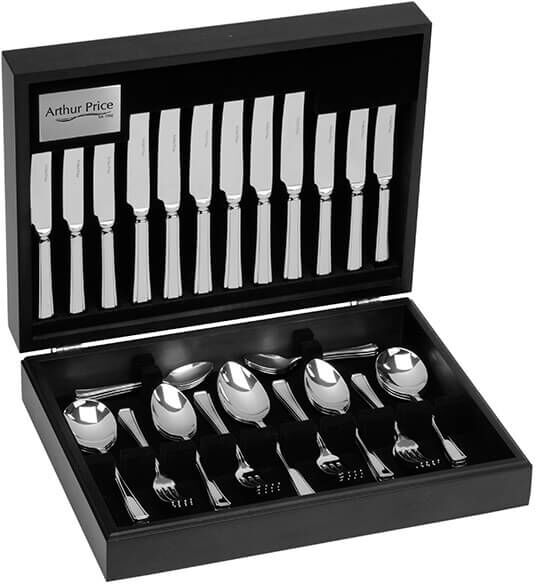 Arthur Price Classic Harley 88 Piece Cutlery Canteen FREE Extra 12 Tea Spoons