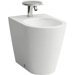 Standbidet Kartell • 560x370x430 1 Hahnloch ohne seitliches Loch für Wasseranschluss weiß