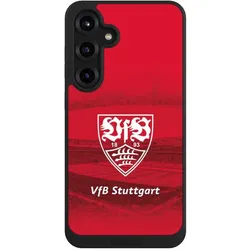 Nivocase Handyhülle für Samsung Galaxy S25+ Hülle NIVOpure Case Schwarz Offizielles Lizenzprodukt Stadion (Samsung Galaxy S25+), Smartphone Hülle, Schwarz
