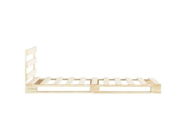 Magnifique Cadre de lit simple - Sommiers à lattes - pour adulte - de palette sans matelas - bois massif pin 100x200cm 5187
