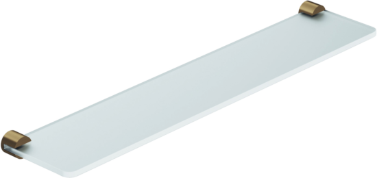 Kludi VELA R Glasablage 58973N1 Brushed Bronze