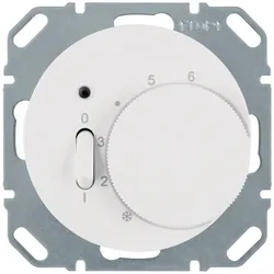 Berker Temperaturregler, Thermostat, Weiss