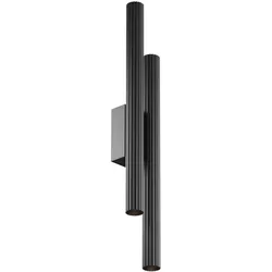 Technical Wandleuchte Calipso Aluminium Schwarz C082WL-24W2.7K-B mit IP 20