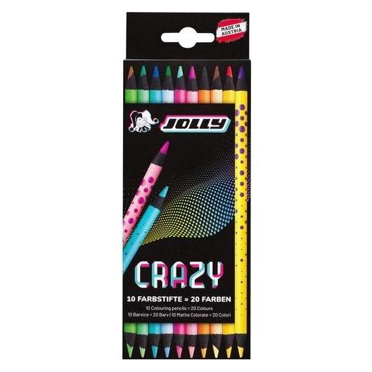 Jolly Crazy Buntstifte farbsortiert, 10 St. (10x) (3000-0528)