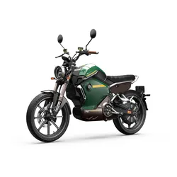 Vmoto / Super Soco TC 72V, Elektro Moped, 45 km/h, All Terrain, CBS Bremssystem, servicearm - grün